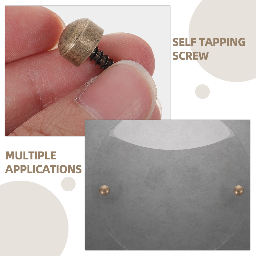 24Pcs Self Tapping Screw Cap C - Barrel Bolt Slide บทวิจารณ์และราคา