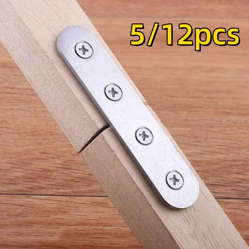5/12pcs straight bracket, main - Used Furniture Hardware บทวิจารณ์และราคา