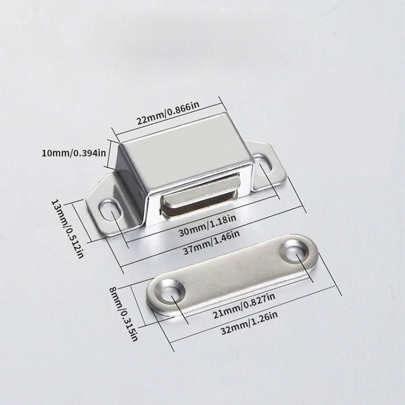 5/12/20pcs magnetic door Catch - Used Furniture Hardware บทวิจารณ์และราคา