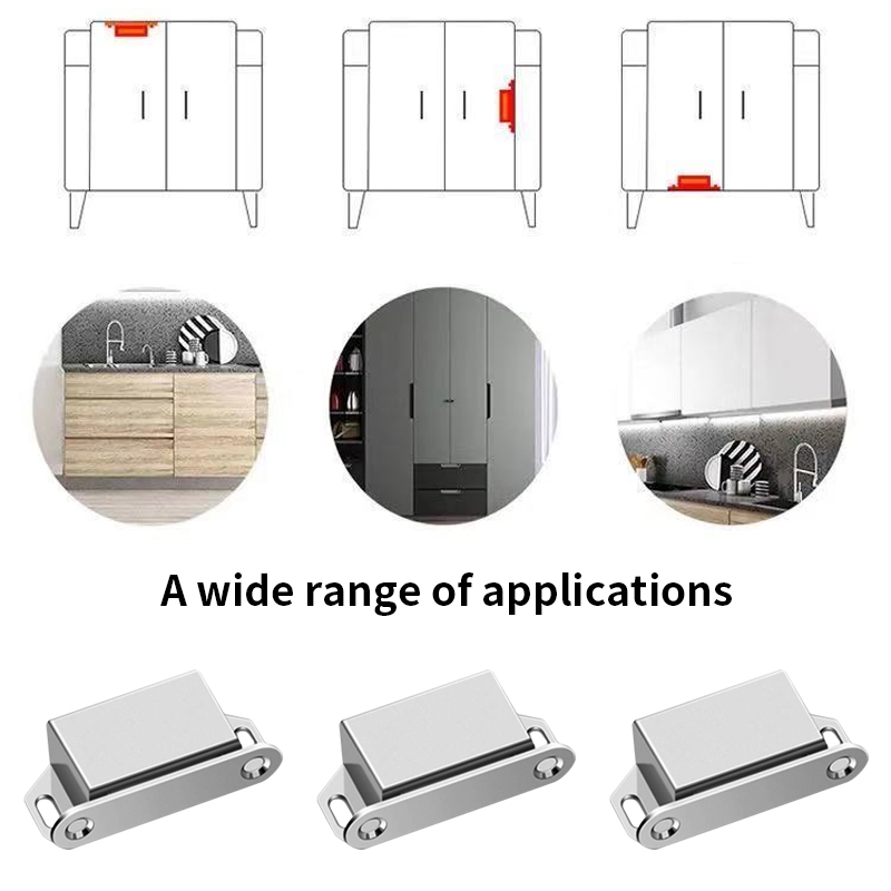 5/12/20pcs magnetic door Catch - Used Furniture Hardware บทวิจารณ์และราคา