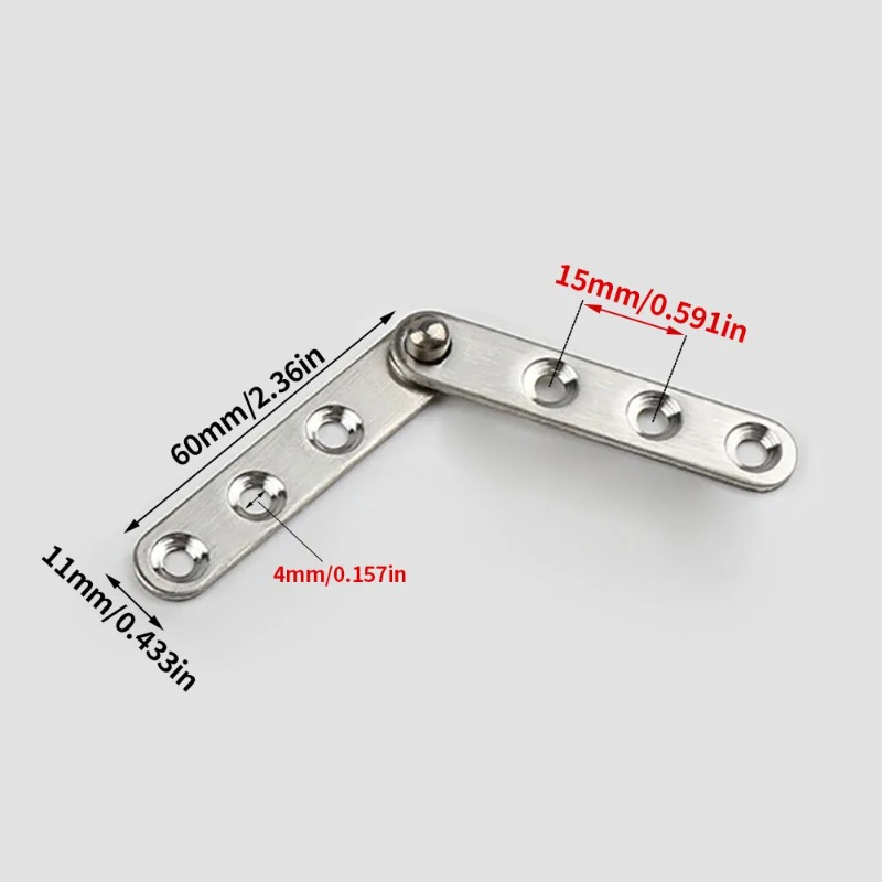 4/8/10pcs rotating hinges, use - Used Furniture Hardware บทวิจารณ์และราคา